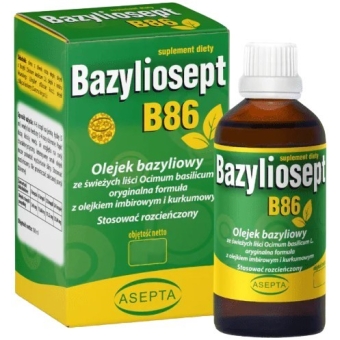 Asepta Bazyliosept – olejek bazyliowy krople 100ml cena 89,90zł