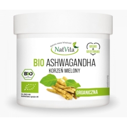 BIO Ashwagandha proszek 400g Natvita cena 51,35zł
