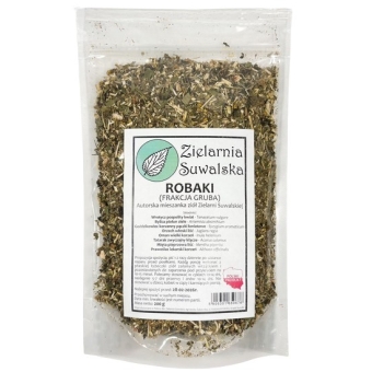 Robaki frakcja gruba 200g Zielarnia Suwalska cena 47,99zł