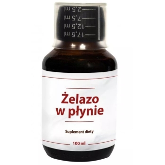 Żelazo w płynie (ekstrakt z daktyli) 100ml cena 79,90zł