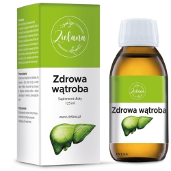 Zdrowa Wątroba płyn 125ml Zielana cena 106,00zł