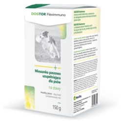 NaturDay Dogtor Fleximmuno mieszanka paszowa uzupełniająca dla psów na stawy proszek 150g  cena 139,00zł