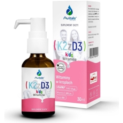 Avitale Witamina K2 z Witamina D3 KIDS krople 30ml cena 42,90zł