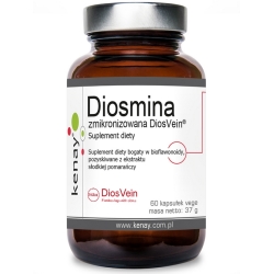 Diosmina zmikronizowana DiosVein 60kapsułek Kenay cena 63,90zł