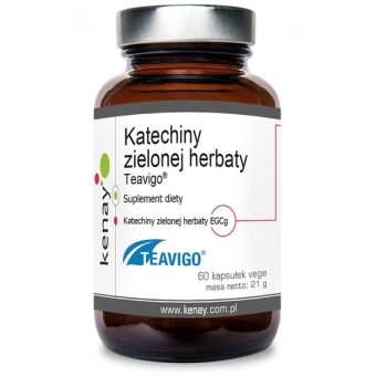 Katechiny zielonej herbaty Teavigo® 60kapsułek Kenay cena 89,00zł