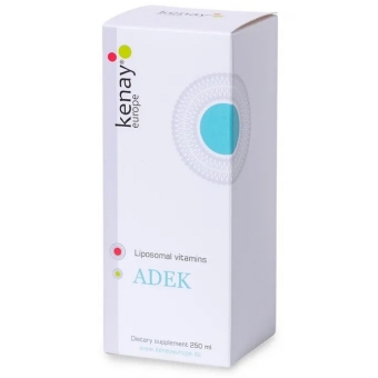 Liposomalne witaminy ADEK płyn 250ml Cure Support Kenay cena 62,90zł