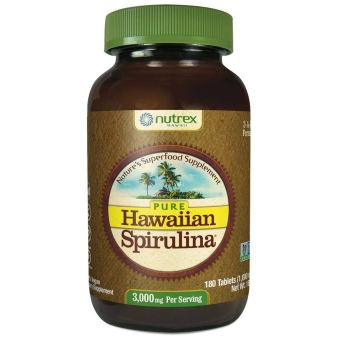 Hawaiian Spirulina® Spirulina hawajska Pacifica 1000mg 180tabletek Nutrex Hawai cena 176,90zł