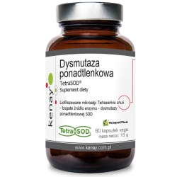 Dysmutaza ponadtlenkowa TetraSOD® 60kapsułek Kenay cena 82,89zł