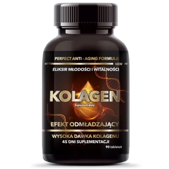 Czysty kolagen 500mg efekt odmładzający 90tabletek Intenson PROMOCJA cena 26,90zł