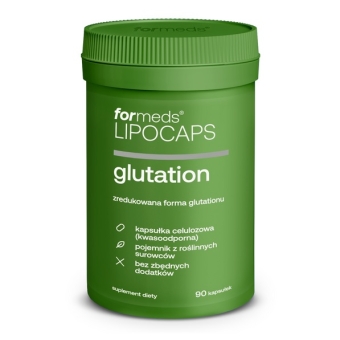 Formeds LIPOCAPS Glutation Liposomal 90kapsułek cena 84,99zł