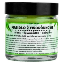 Mazidło żyworódkowe żyworódka aloes spirulina 60ml Kopiec Zdrowia  cena 49,00zł