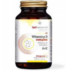 Naturday OptiLiposomal - Witamina B complex A + E 60kapsułek + próbki gratis cena 139,00zł