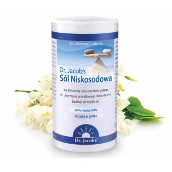 Dr Jacobs Sól Niskosodowa 250g PROMOCJA  cena 22,00zł