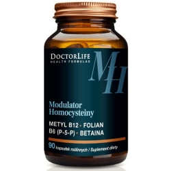 Doctor Life Modulator Homocysteiny 90kapsułek cena 56,50zł