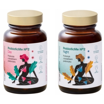 Health Labs ProbioticMe No.2 Day & Night 30kapsułek + 30kapsułek cena 109,40zł