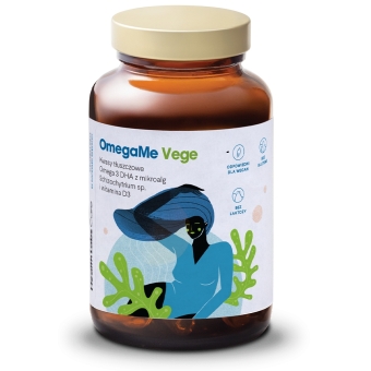 Health Labs OmegaMe Vege kwas Omega-3 60kapsułek cena 109,90zł