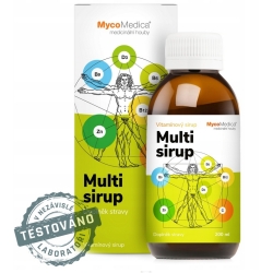 MycoMedica Syrop Multi dla dzieci 200ml cena 39,50zł