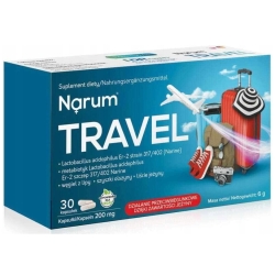 Narum Travel probiotyki 30kapsułek Vitaway LLC cena 40,90zł