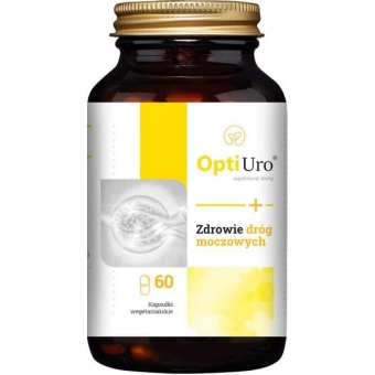 Naturday OptiUro - Zdrowie dróg moczowych 60kapsułek + próbki gratis  cena 139,00zł