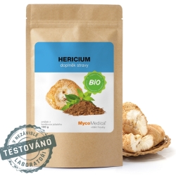 MycoMedica Hericium proszek soplówka jeżowata 100g cena 72,99zł