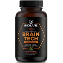 Solve Labs Brain Tech 30kapsułek PROMOCJA cena 51,90zł