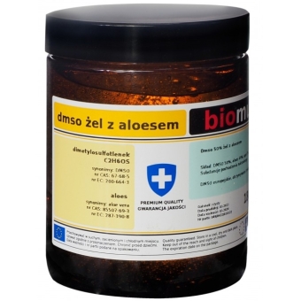 Biomus DMSO 90% żel z aloesem 180ml cena 69,00zł