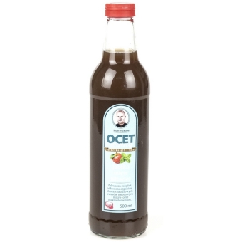 Żywy Ocet Jabłkowy Jabłko Mięta Jałowiec 500ml Biały Saibaba cena 49,00zł