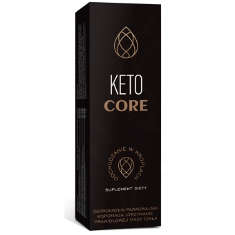 Keto Core imbir spalacz tłuszczu krople 50ml PLT Group cena 156,00zł