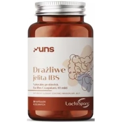 UNS Drażliwe Jelita IBS 30kapsułek cena 60,70zł