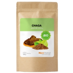 MycoMedica Chaga proszek 100g cena 75,00zł