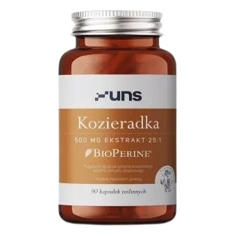 UNS Kozieradka + Bioperine 90kapsułek cena 78,90zł