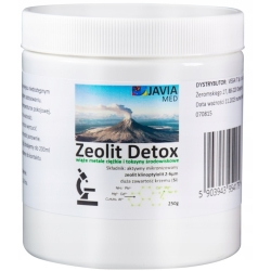 Zeolit Detox proszek 250g Javia Med cena 168,90zł