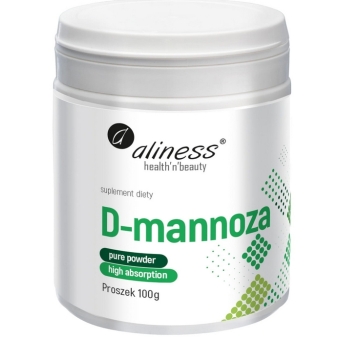 Aliness D-mannoza proszek proszek 100g cena 64,90zł
