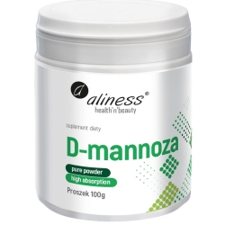 Aliness D-mannoza proszek proszek 100g cena 64,90zł