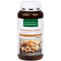 Sanct Bernhard Kadzidłowiec Indyjski 400mg 180tabletek cena 99,90zł