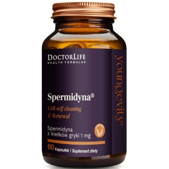 Doctor Life Spermidyna 1mg 60kapsułek cena 66,90zł