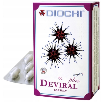 Diochi Deviral plus 60kapsułek cena 114,90zł