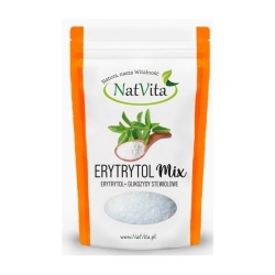 NatVita Erytrytol+Stewia 95% 800g cena 38,10zł