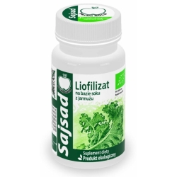 Sajsad Zielona linia liofilizat na bazie soku z jarmużu 60kapsułek cena 120,00zł