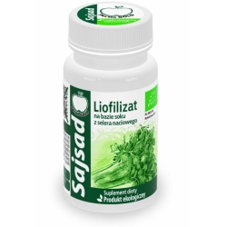 Sajsad Zielona linia liofilizat na bazie soku z selera naciowego 60kapsułek cena 145,00zł