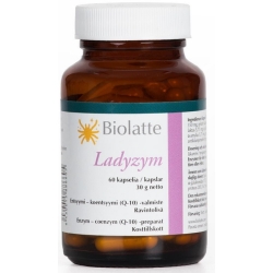 Biolatte Ladyzym 60kapsułek cena 128,90zł