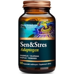 Doctor Life Sen&Stres 60kapsułek PROMOCJA cena 53,90zł