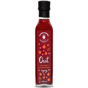 Ocet jabłkowy z hibiskusem 250ml Pasieki Rodziny Sadowskich cena 34,80zł