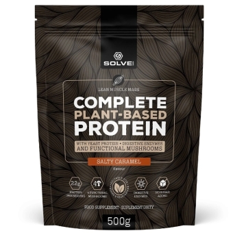 Complete Plant-based protein salty karamel smak karmelowy 500gram Solve Labs cena 78,99zł