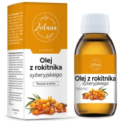 Olej z rokitnika syberyjskiego tłoczony na zimno 125ml Zielana cena 89,00zł