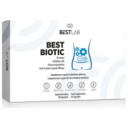 BestLab BestBiotic 30kapsułek cena 118,90zł