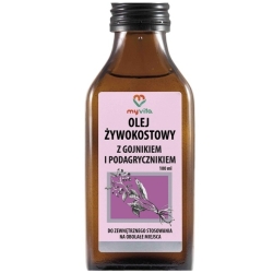 MyVita olej żywokostowy + gojnik + podagrycznik 100ml cena 24,90zł