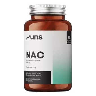 UNS NAC 60kapsułek cena 50,90zł