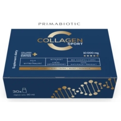 Primabiotic Collagen Sport Shot 10000mg kolagen płyn 30buteleczek po 30ml cena 259,00zł