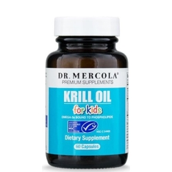 Dr Mercola Olej z kryla dla dzieci 60kapsułek cena 125,90zł